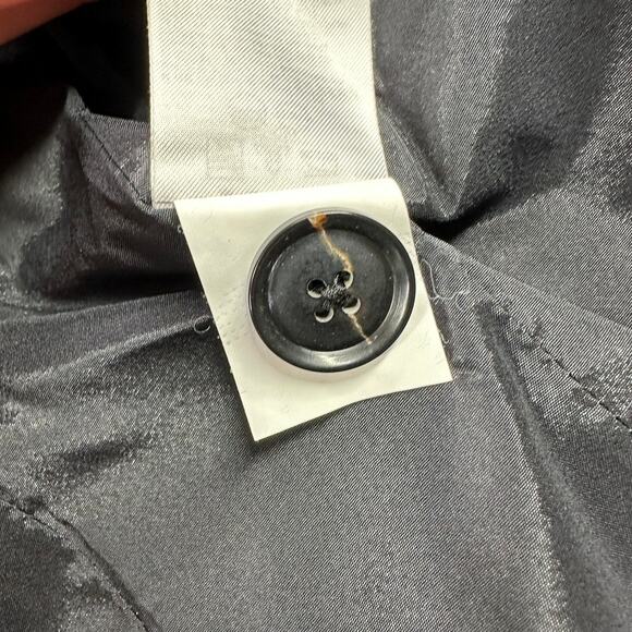 Banana Republic Blazer Womens 4 Gray Classic Fit Single Button Professional Work - Picture 6 of 10